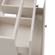 SZAFKA POD UMYWALKĘ TIGO 80 2S KASZMIR RYFLOWANY FRONT + UMYWALKA