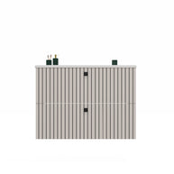 SZAFKA POD UMYWALKĘ TIGO 80 2S KASZMIR RYFLOWANY FRONT + UMYWALKA