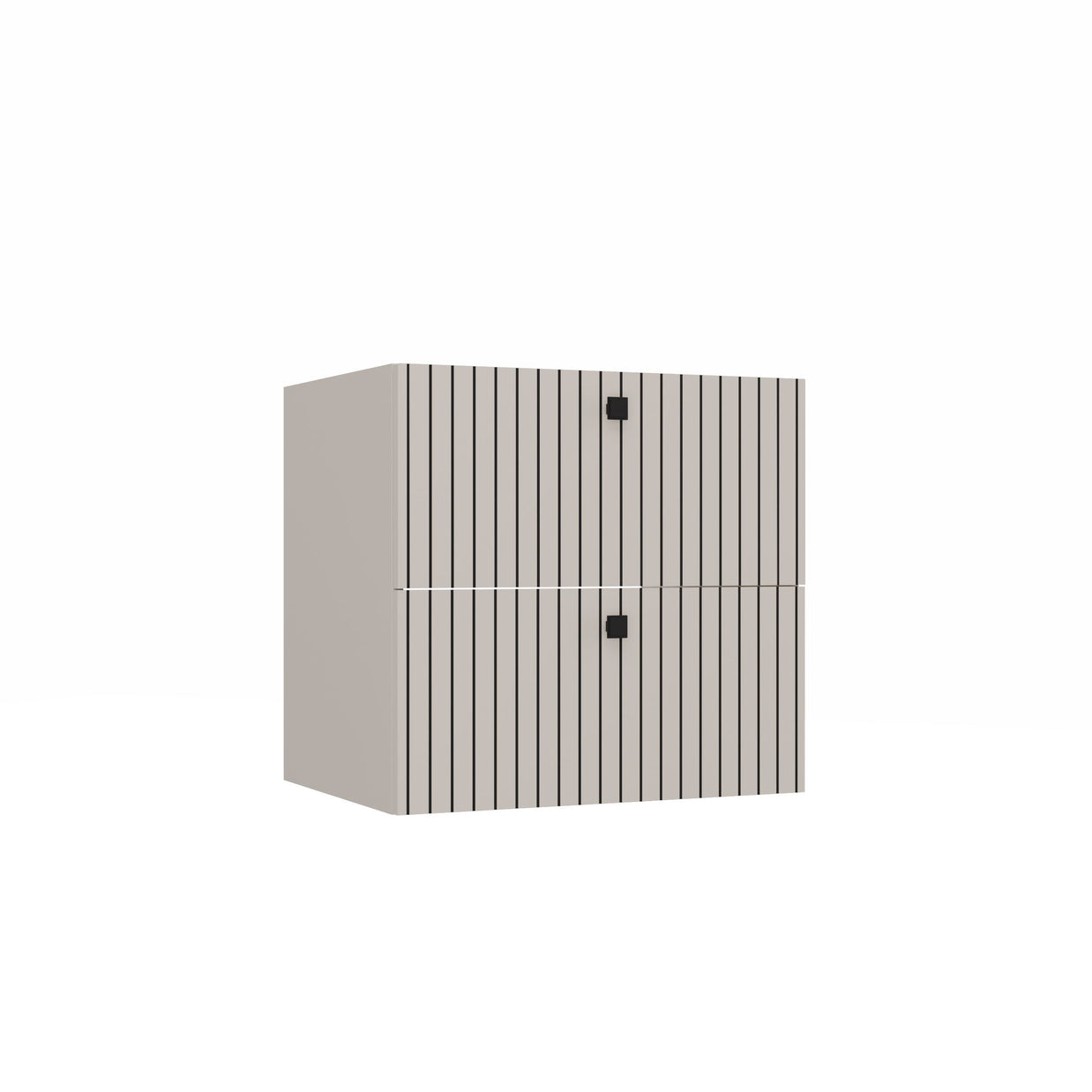 SZAFKA POD UMYWALKĘ TIGO 60 2S KASZMIR RYFLOWANY FRONT