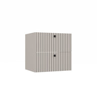 SZAFKA POD UMYWALKĘ TIGO 60 2S KASZMIR RYFLOWANY FRONT
