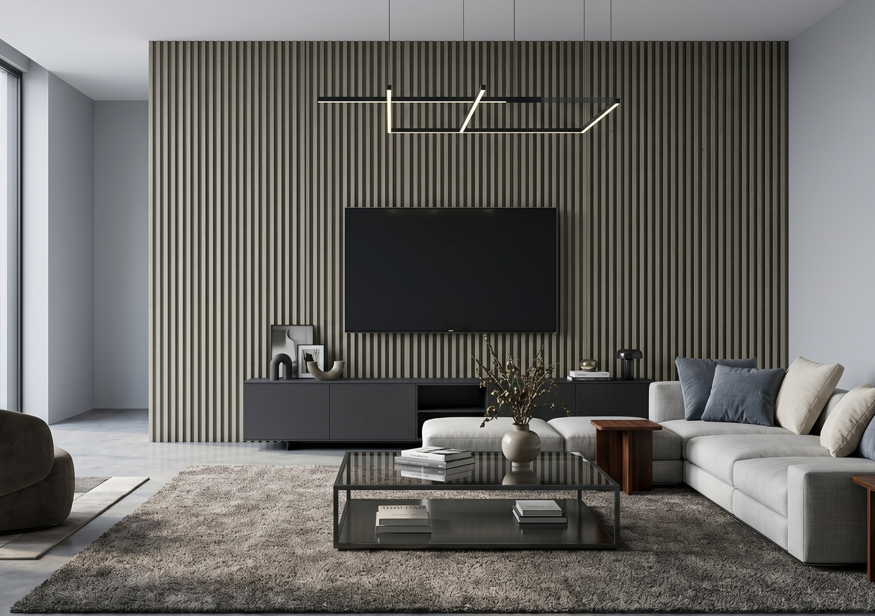 CORESTONE SPC 3D WALL PANEL - WOOD LIGHT BEIGE 2,75m x 0,16m