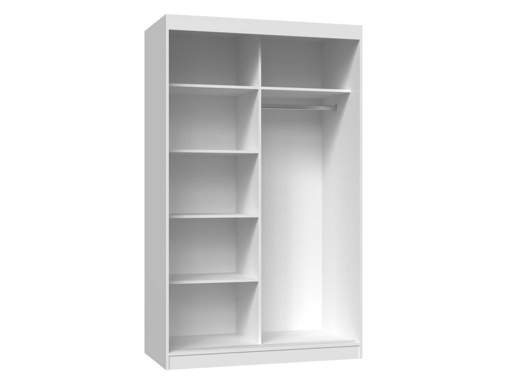 Szafa Przesuwna  IGA 120 A 2 Lustra 120 Cm ANTRACYT