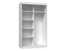 Szafa Przesuwna  IGA 120 A 2 Lustra 120 Cm ANTRACYT