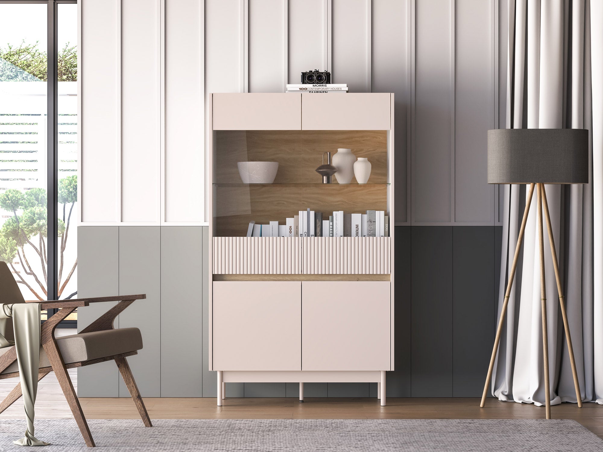 Dunea 03 cashmere / dąb cremona torro - witryna 2D2W - PR_DUNEA_03_C.jpg