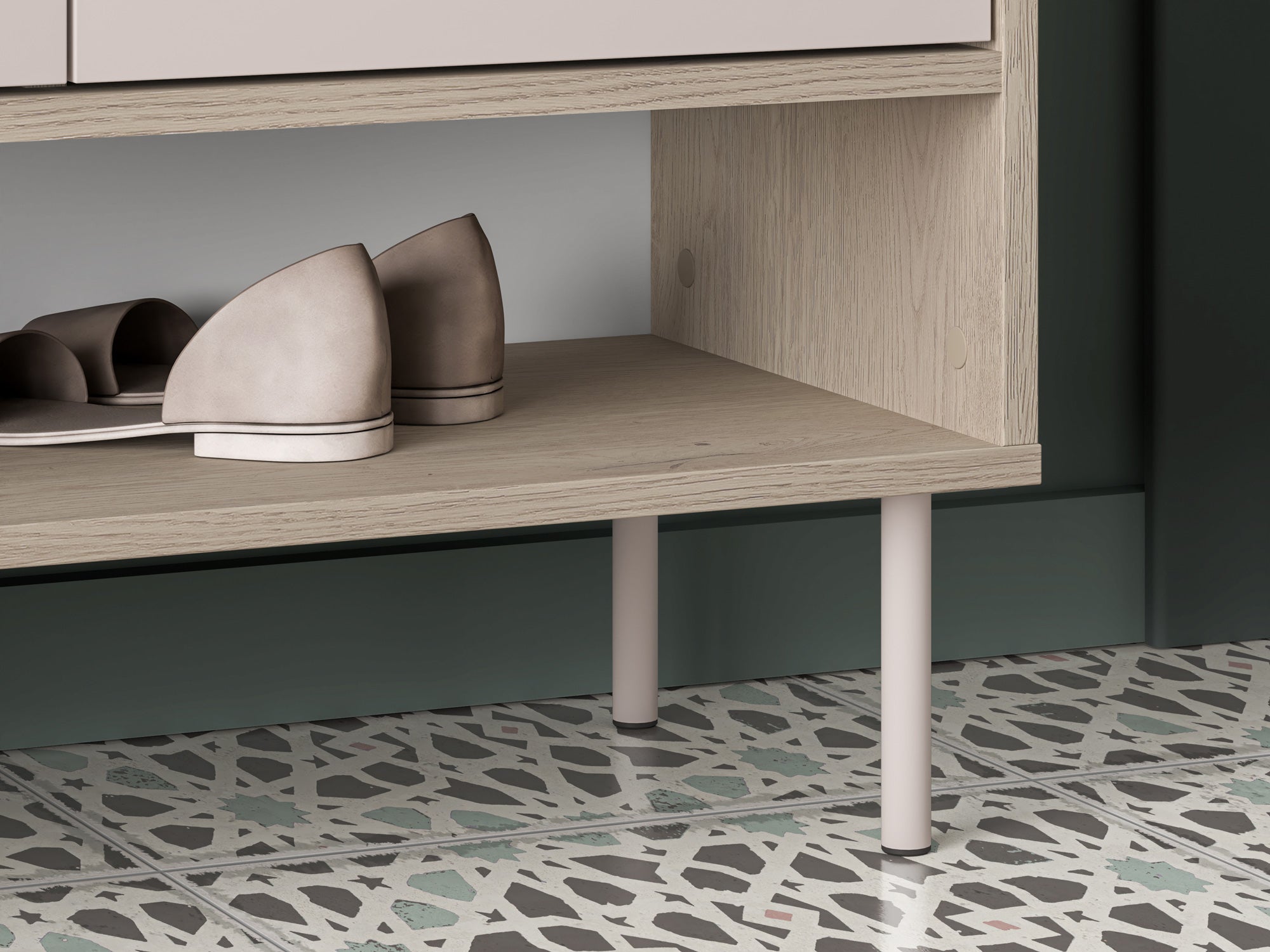 Voco 02 dąb cremona terracotta / cashmere - komoda 3D1S - PR_VOCO_02_H.jpg