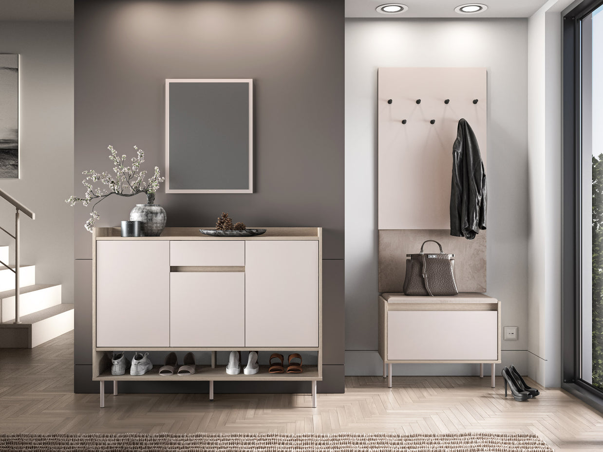 Voco 02 dąb cremona terracotta / cashmere - komoda 3D1S - PR_VOCO_02_J.jpg