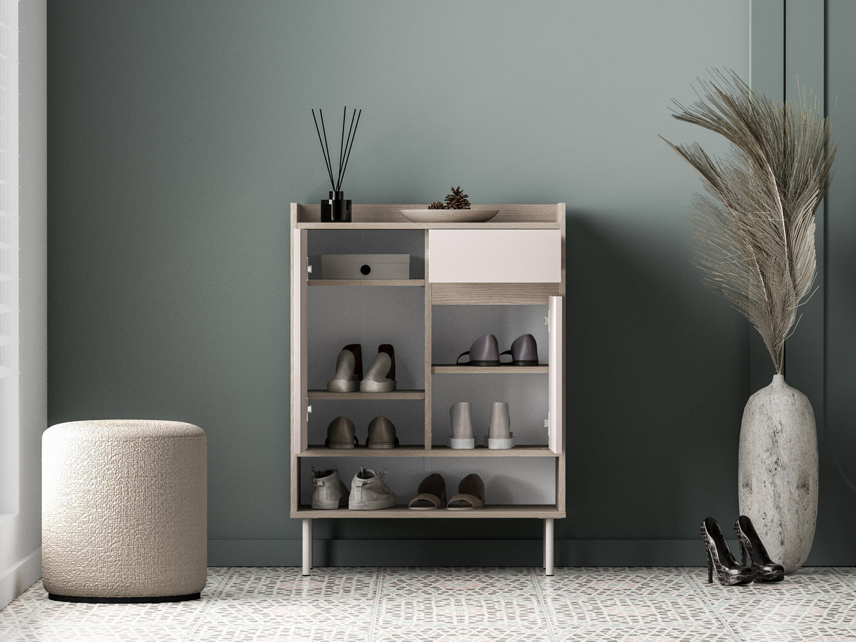 Voco 03 dąb cremona terracotta / cashmere - szafka 2D1S - PR_VOCO_03_D.jpg