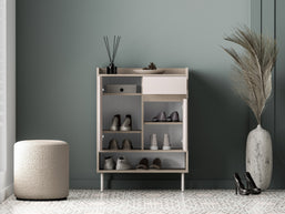 Voco 03 dąb cremona terracotta / cashmere - szafka 2D1S - PR_VOCO_03_D.jpg