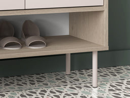 Voco 03 dąb cremona terracotta / cashmere - szafka 2D1S - PR_VOCO_03_H.jpg