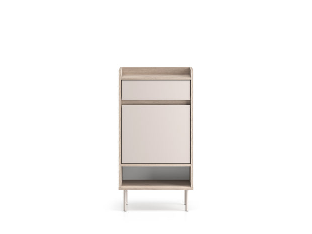 Voco 04 dąb cremona terracotta / cashmere - szafka 1D1SL/P - PR_VOCO_04_B.jpg