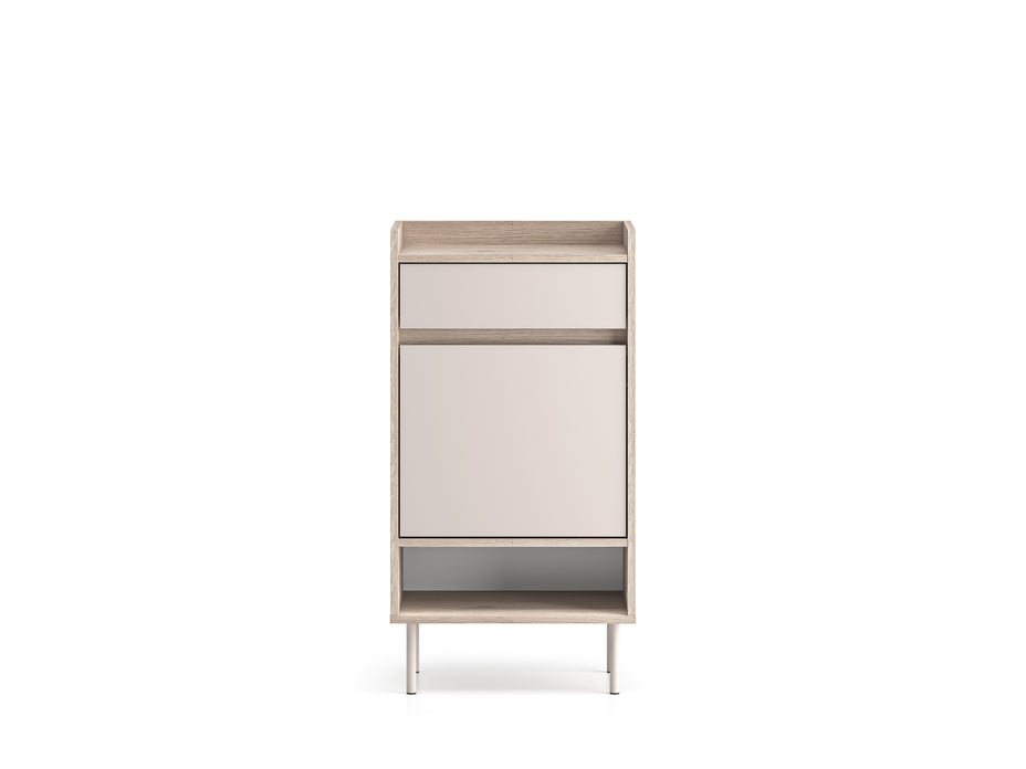 Voco 04 dąb cremona terracotta / cashmere - szafka 1D1SL/P - PR_VOCO_04_B.jpg