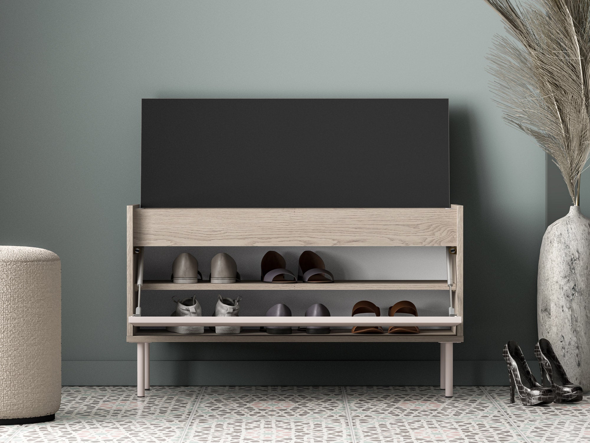 Voco 05 dąb cremona terracotta / cashmere - szafka 1K - PR_VOCO_05_D.jpg
