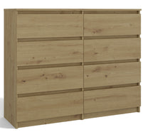 KOMODA MALWA M8 140 DĄB ARTISAN