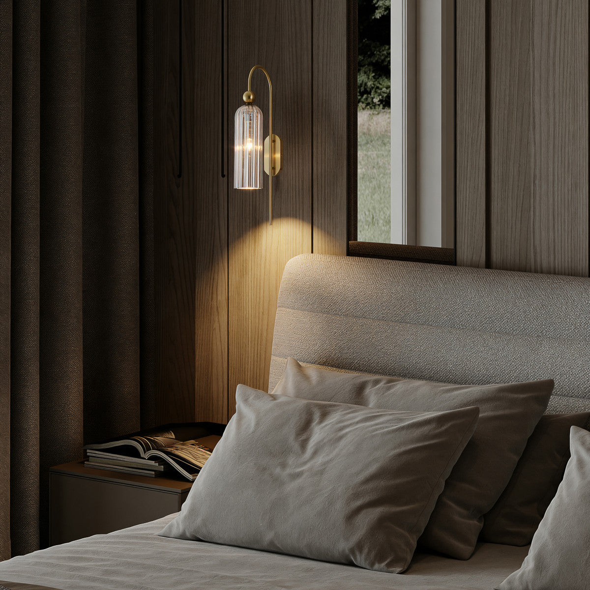 Kinkiet Piega 1 amber 1xE14 - kinkiet-piega-1xe14-amber-lp-9391w-light-prestige-4.jpg