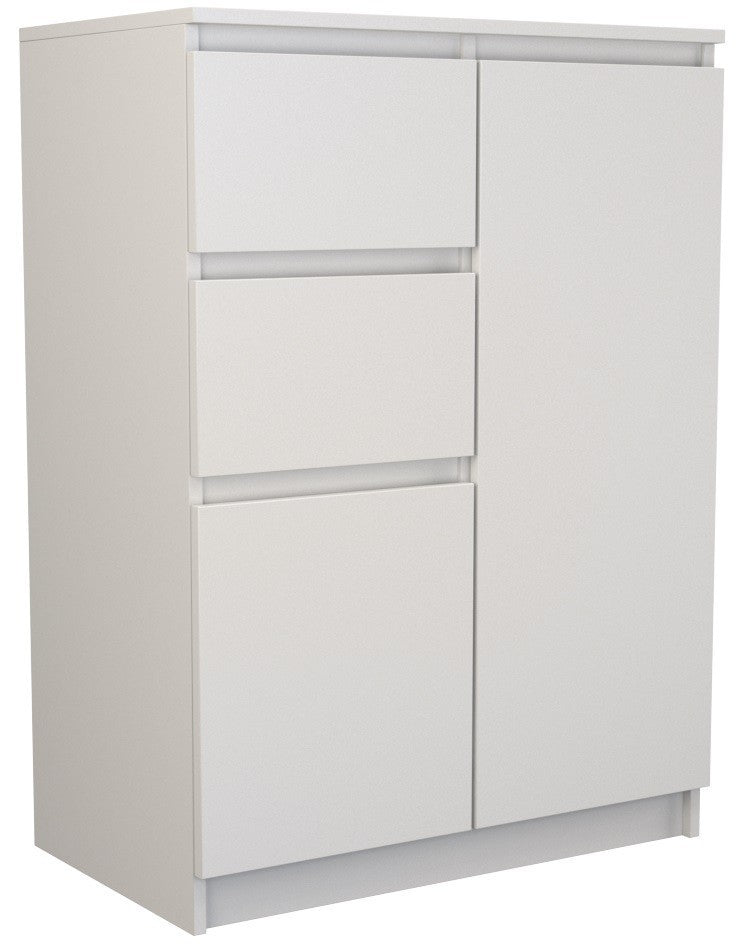 KOMODA SZAFKA 2D2S - BIEL