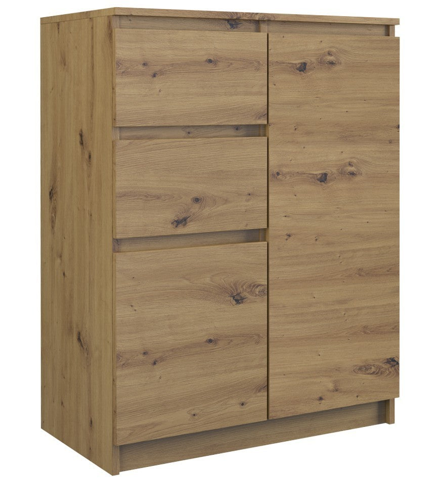 KOMODA SZAFKA 2D2S - DĄB ARTISAN