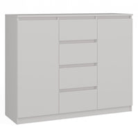 KOMODA SZAFKA 2D4S 120 - BIEL