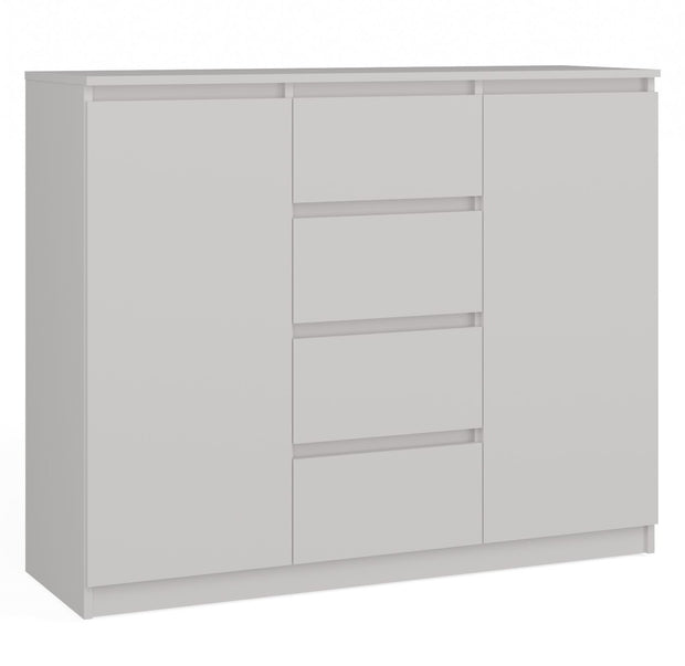 KOMODA SZAFKA 2D4S 120 - BIEL