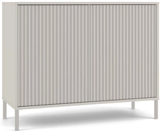 KOMODA KAMARO 2D SLIM KASZMIR LAMELE FRONT RYFLOWANY