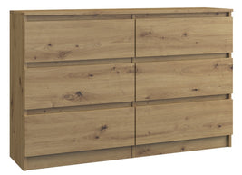 KOMODA MALWA M6 120 - DĄB ARTISAN