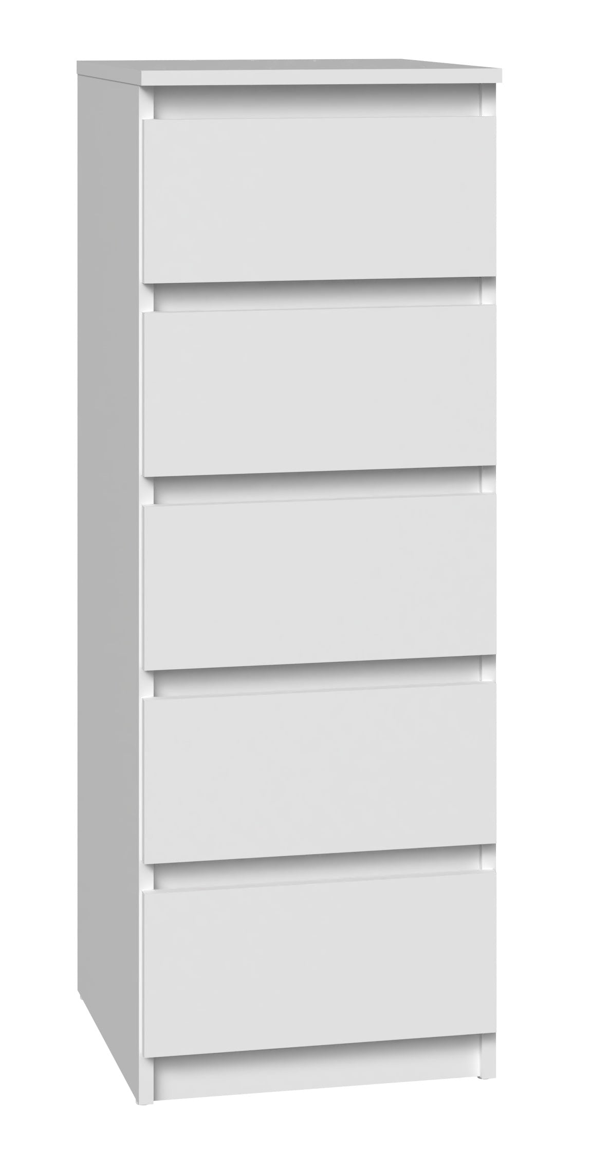 KOMODA SZAFKA 5 SZUFLAD W5 BIEL