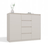 KOMODA SZAFKA 2D4S 120 - KASZMIR BEŻ