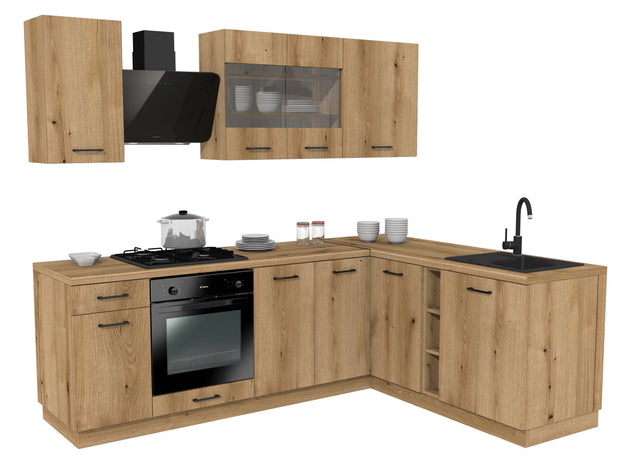KUCHNIA VARIO 240X180CM EVOKE/EVOKE C10/BLAT EVOKE BEZ AGD
