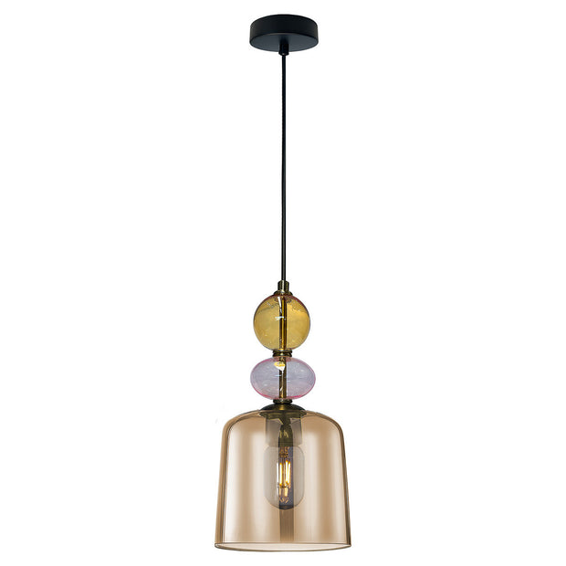 Lampa wisząca Tropea bursztynowa 1xE27 - lampa-wiszaca-tropea-1xe27-bursztynowa-duza-lp-20041p-m-am-1.jpg