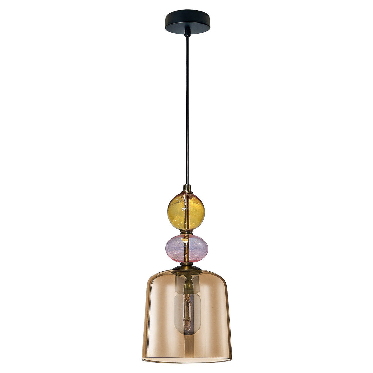 Lampa wisząca Tropea bursztynowa 1xE27 - lampa-wiszaca-tropea-1xe27-bursztynowa-duza-lp-20041p-m-am-5.jpg