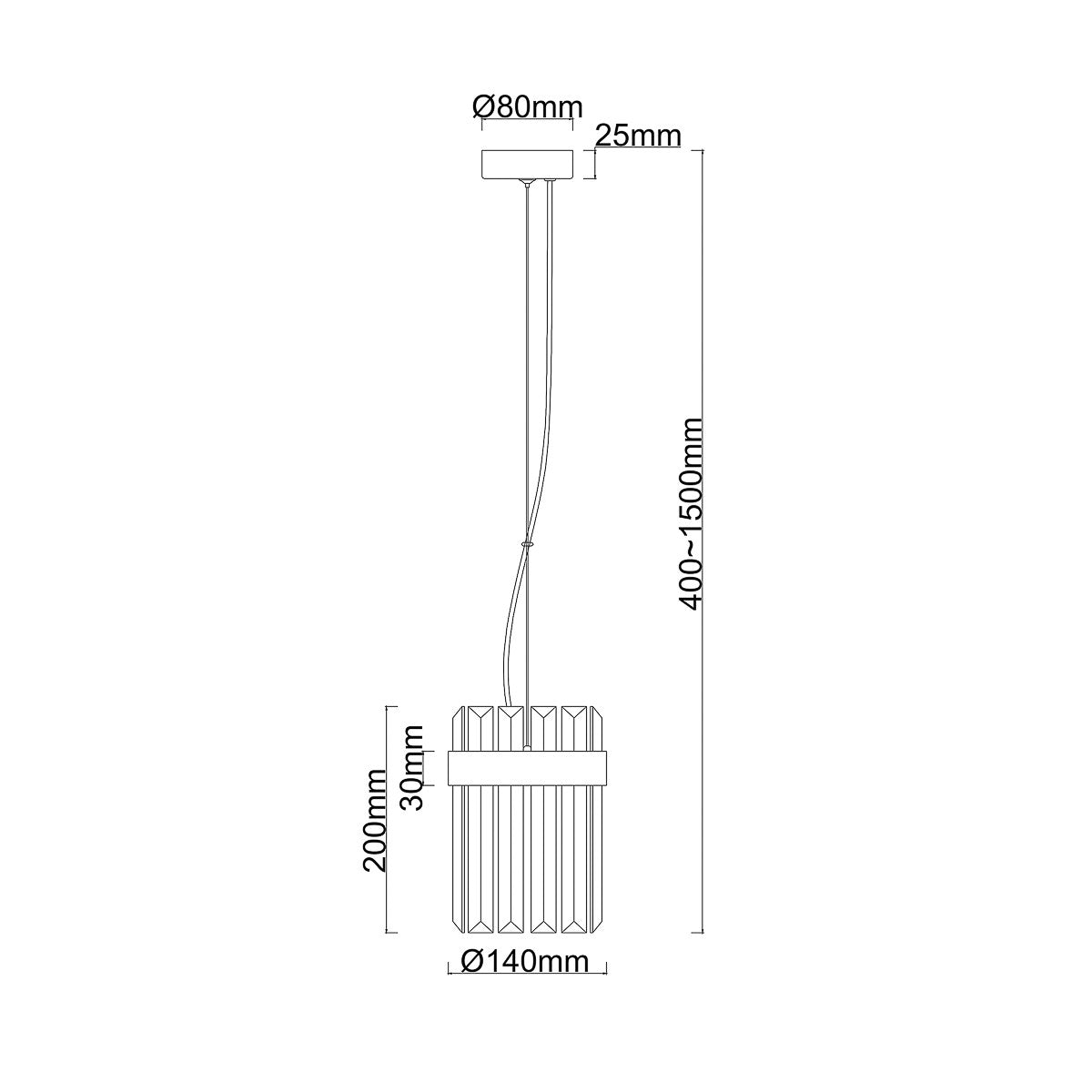 Lampa wisząca Vetro 1 złota 1xE14 - lampa-wiszaca-vetro-1-zlota-1xe14-8.jpg