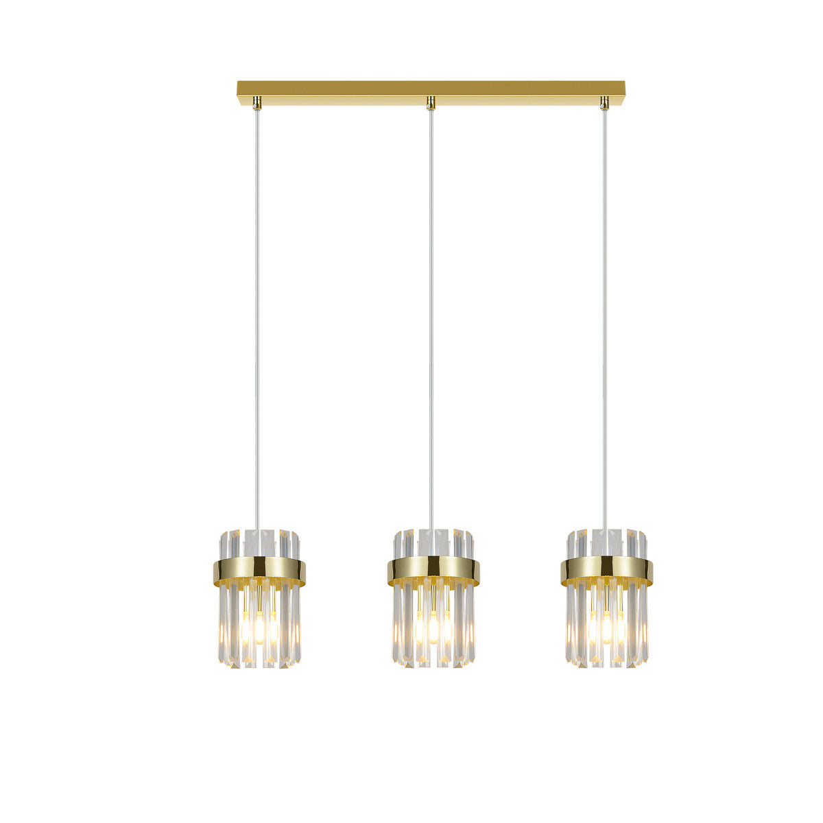 Lampa wisząca Vetro złota 3xE14 - lampa-wiszaca-vetro-zlota-3xe14-1.jpg