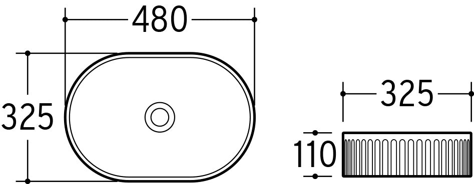 Umywalka nablatowa - BEYOND 5 E-6564 RYSUNEK TECHNICZNY_TECHNICAL DRAWING.jpg