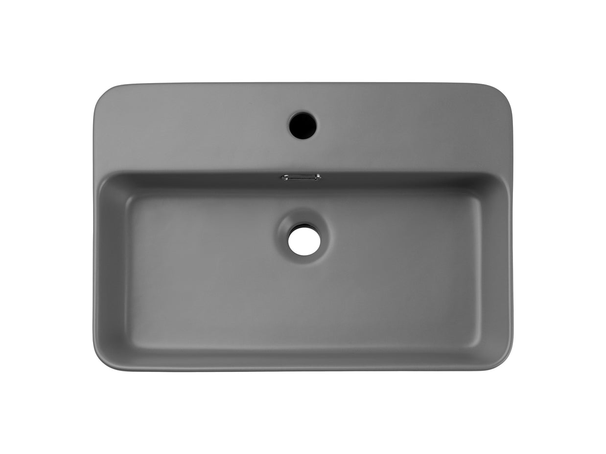 Umywalka nablatowa - Trust 2 Matt Light Grey C.jpg