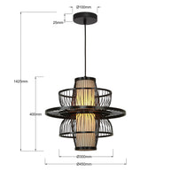 Rattanowa lampa wisząca Astra czarna 1xE27 - ratanowa-lampa-wiszaca-astra-czarna-1xe27-10.jpg