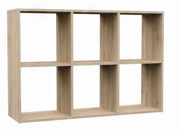 REGAŁ KOMOROWY SZAFKA MALAX 2X3 DĄB SONOMA