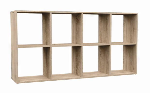 REGAŁ KOMOROWY SZAFKA MALAX 2X4 DĄB SONOMA