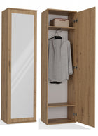SZAFA DUO LUSTRO DĄB ARTISAN