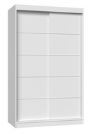 SZAFA PRZESUWNA IGA 120 CM DRZWI ZE SZPROSAMI BIEL