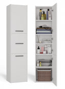 SZAFKA ŁAZIENKOWA REGAŁ SŁUPEK S43 BIEL