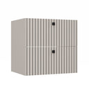 SZAFKA POD UMYWALKĘ TIGO 60 2S KASZMIR RYFLOWANY FRONT