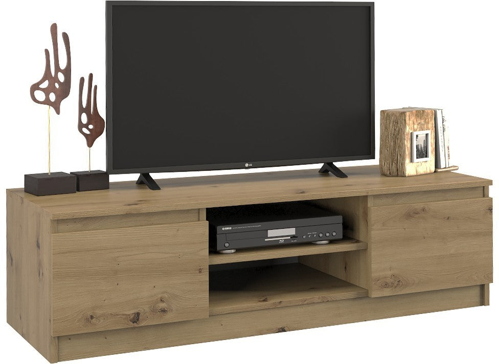 STOLIK SZAFKA RTV 120 - DĄB ARTISAN